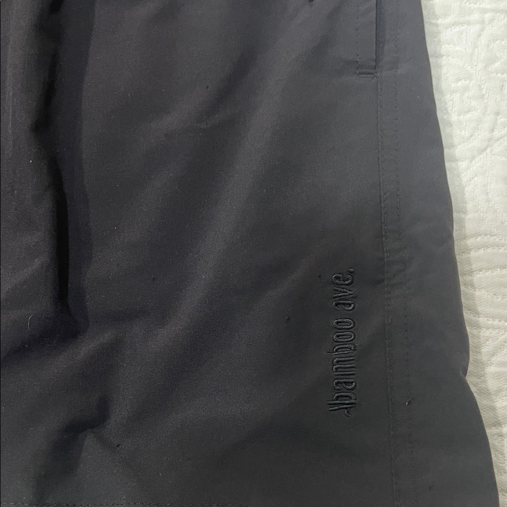 BAMBOO Ave Men's Athletic Shorts - Black